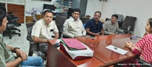 Meeting with BESCOM for HT–LT Connection